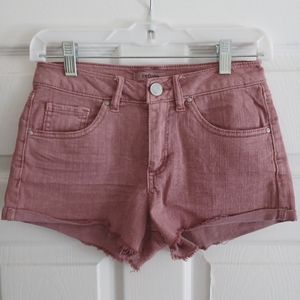Charlotte Russe Mid Rise Shorts